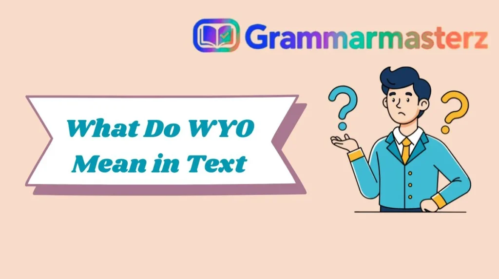 What Do WYO Mean in Text
