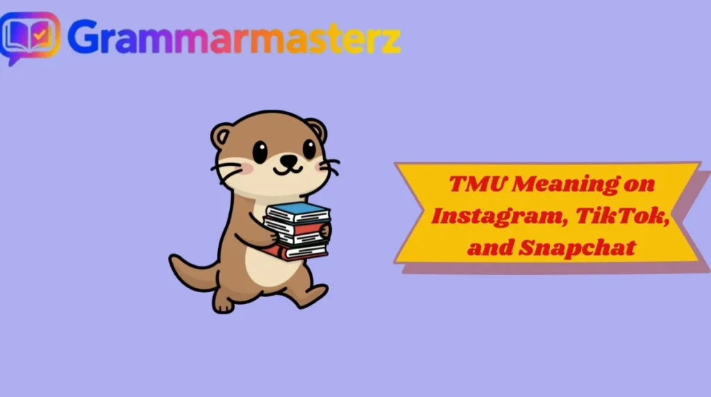 TMU Meaning on Instagram, TikTok, and Snapchat